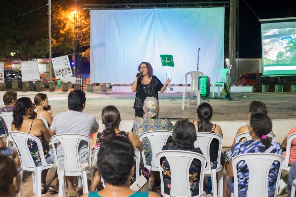 Evento na Praça da Liberdade em comemoração ao Dia da Mulher
