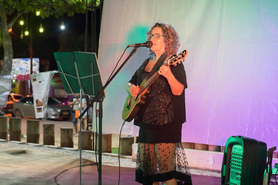 Evento na Praça da Liberdade em comemoração ao Dia da Mulher