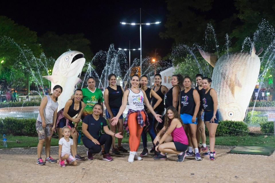 Evento na Praça da Liberdade em comemoração ao Dia da Mulher