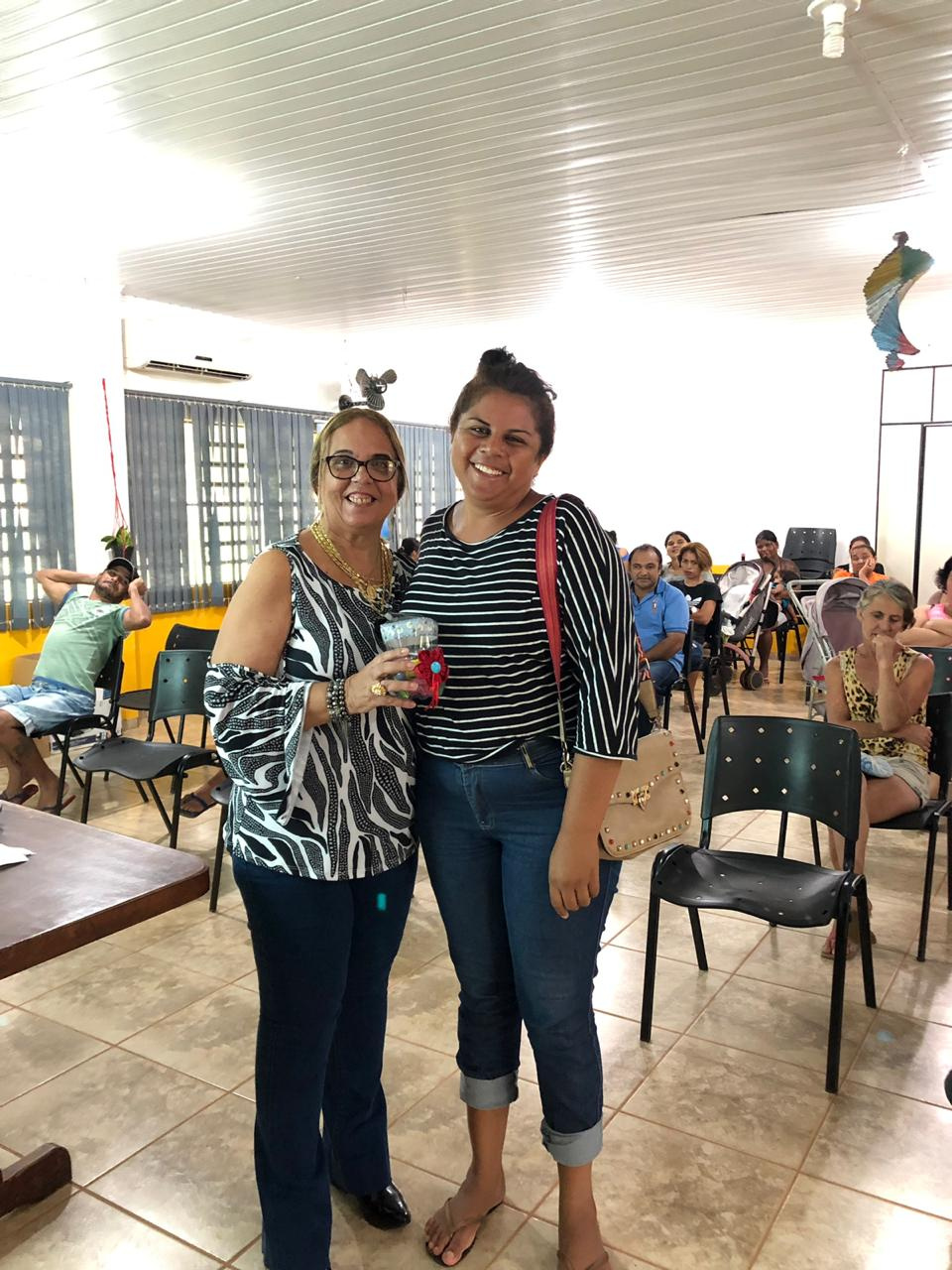 Psicológo realiza palestra no CRAS sobre direitos das mulheres