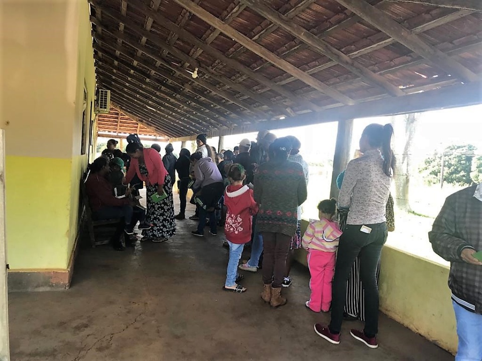 Secretaria de Saúde realiza mutirão no Assentamento Guaicurús