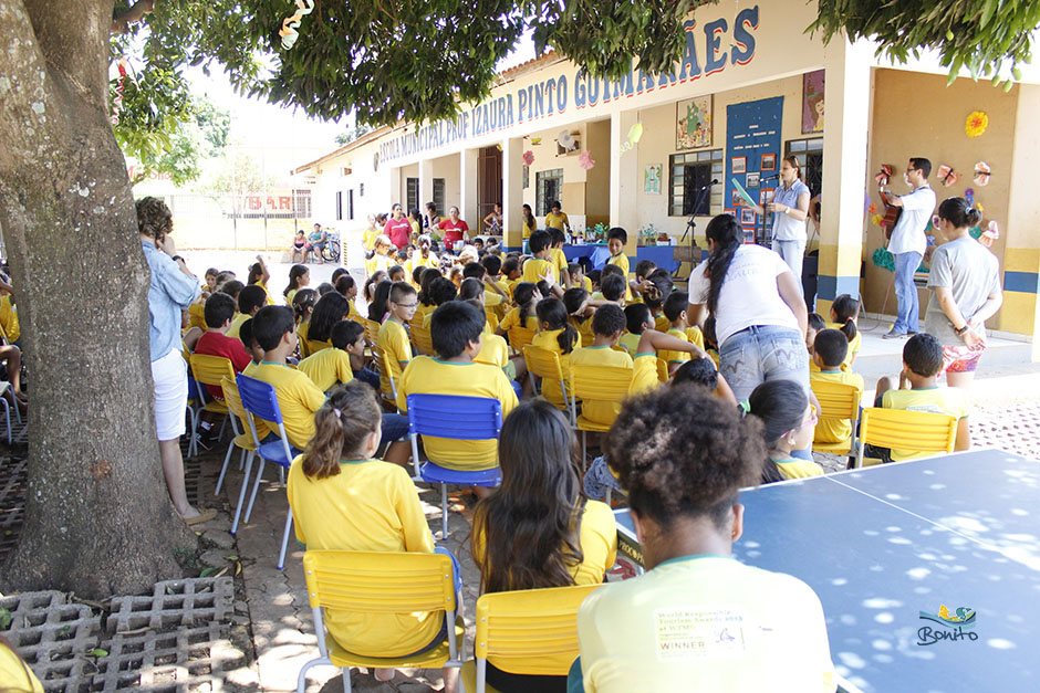 Escola municipal de Bonito realiza projeto para resgatar a história da cidade