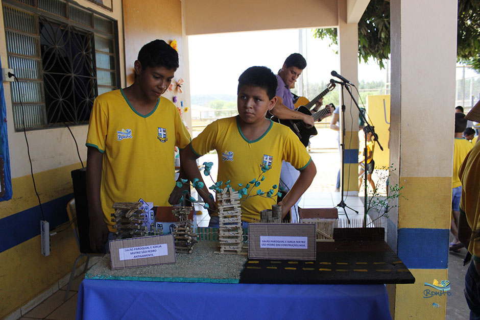 Escola municipal de Bonito realiza projeto para resgatar a história da cidade