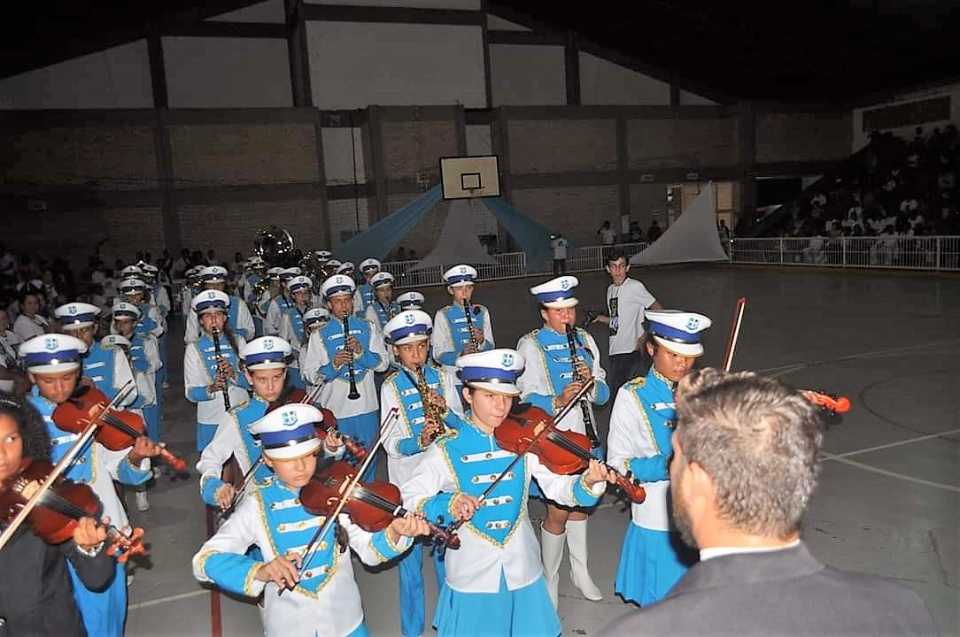 Banda Sinfônica Municipal de Bonito apresenta-se em Anastácio