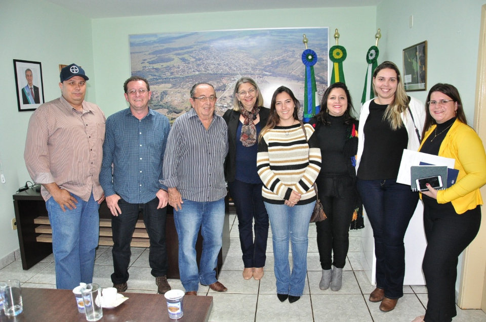 Odilson recebe prefeito e presidente da Câmara de Alcinópolis