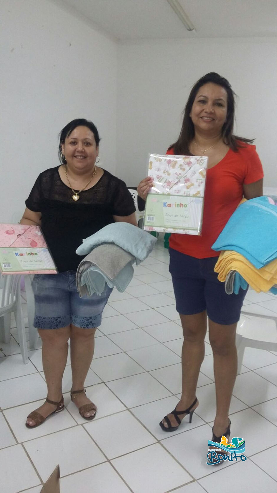 Prefeitura de Bonito realiza entrega de jogos de lençóis e toalhas novas para os CEI’s