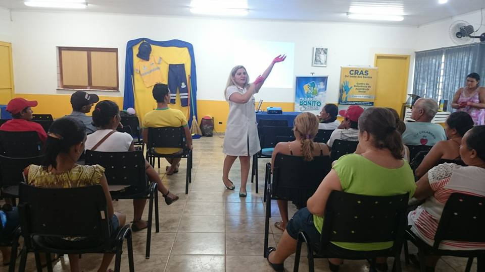 Programa Bonito Solidário tem reunião, gincana, lanche e recebe palestra