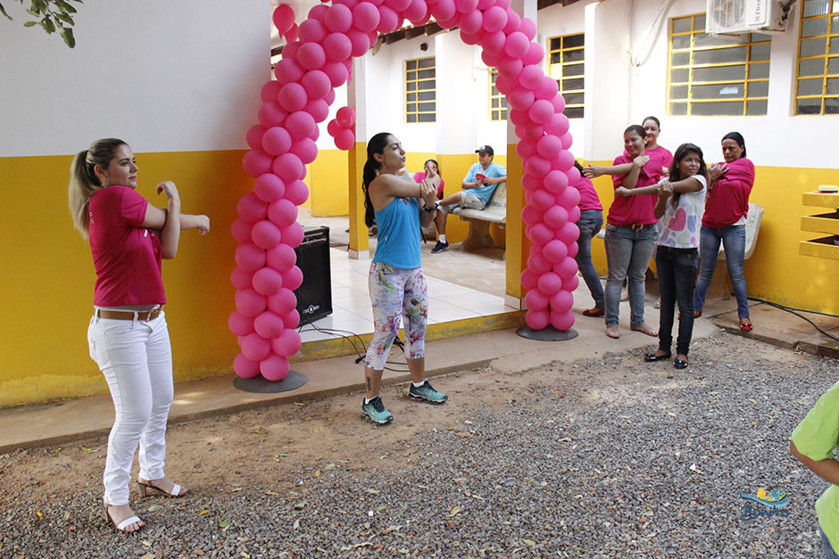 Ação de combate ao câncer de mama é realizada em ESF de Bonito