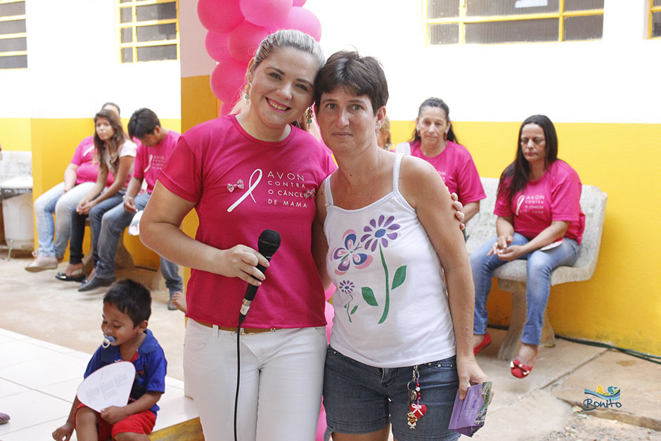 Ação de combate ao câncer de mama é realizada em ESF de Bonito
