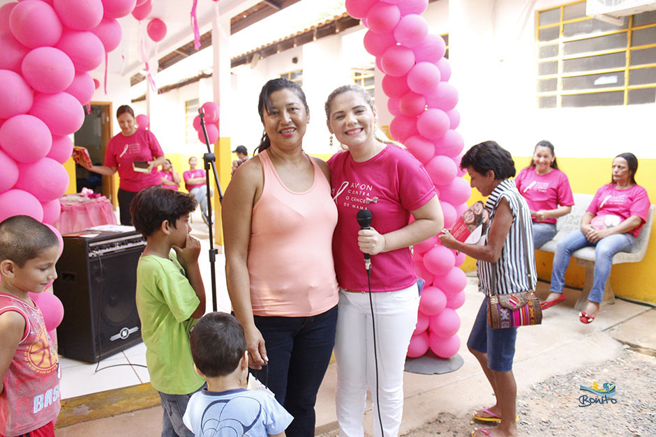 Ação de combate ao câncer de mama é realizada em ESF de Bonito