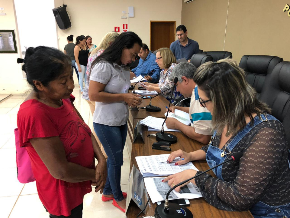 Prefeitura reúne contemplados do conjunto Rio Bonito I