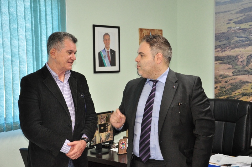 Prefeito recebe cônsul do Grão Ducado de Luxemburgo