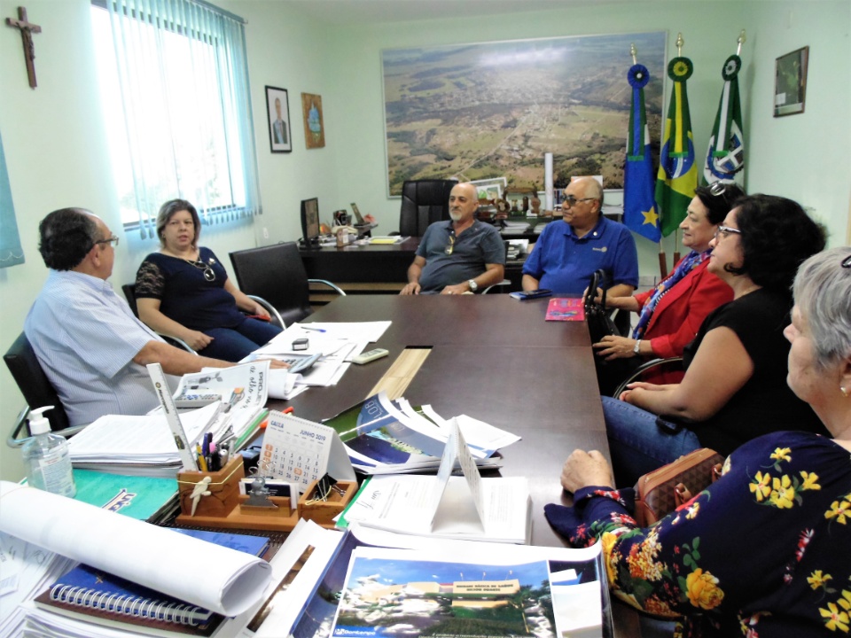 Prefeito recebe governador do Distrito 4470 do Rotary Club