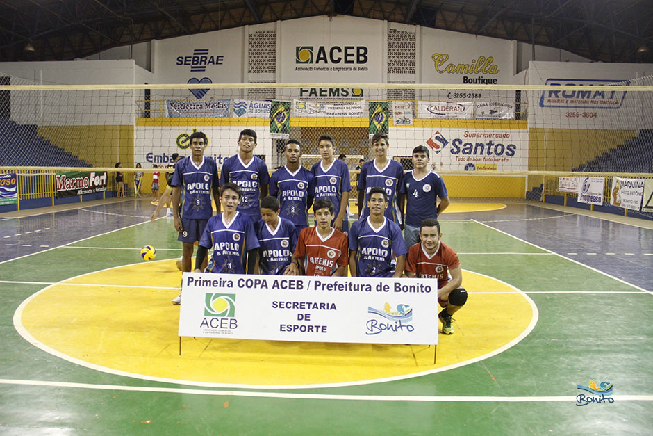 Confira a galeria de fotos das finais do vôlei na Copa ACEB