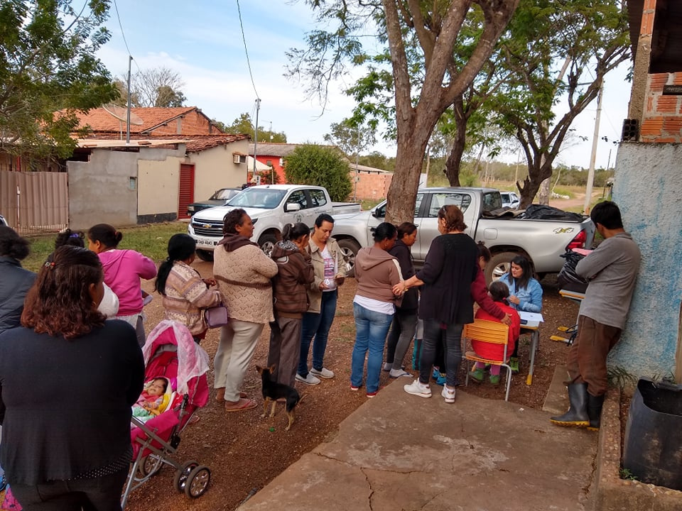 SAS distribui cobertores em Águas do Miranda e Pesqueiro do Noé