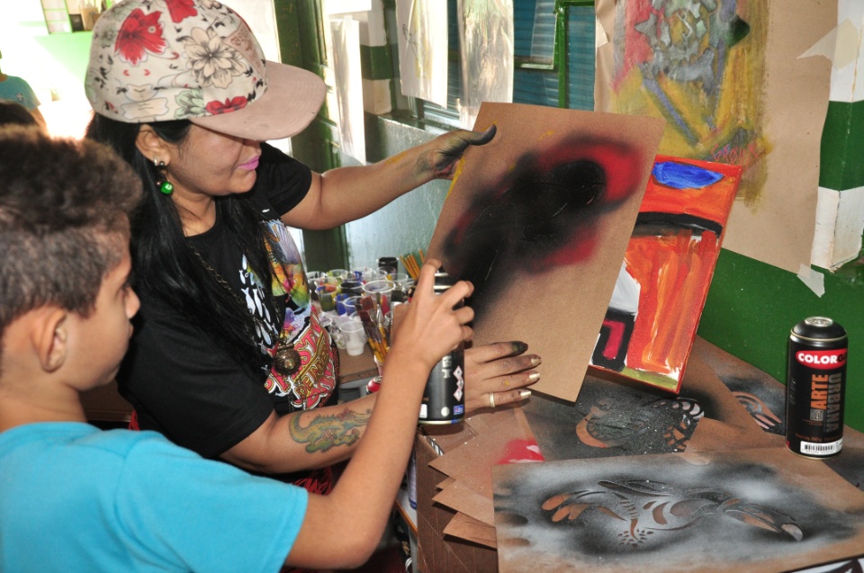 Escola Vitalina Vargas recebe oficinas do 20º Festival de Inverno