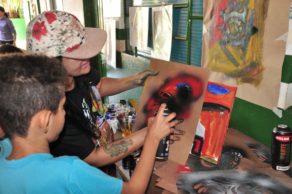 Escola Vitalina Vargas recebe oficinas do 20º Festival de Inverno