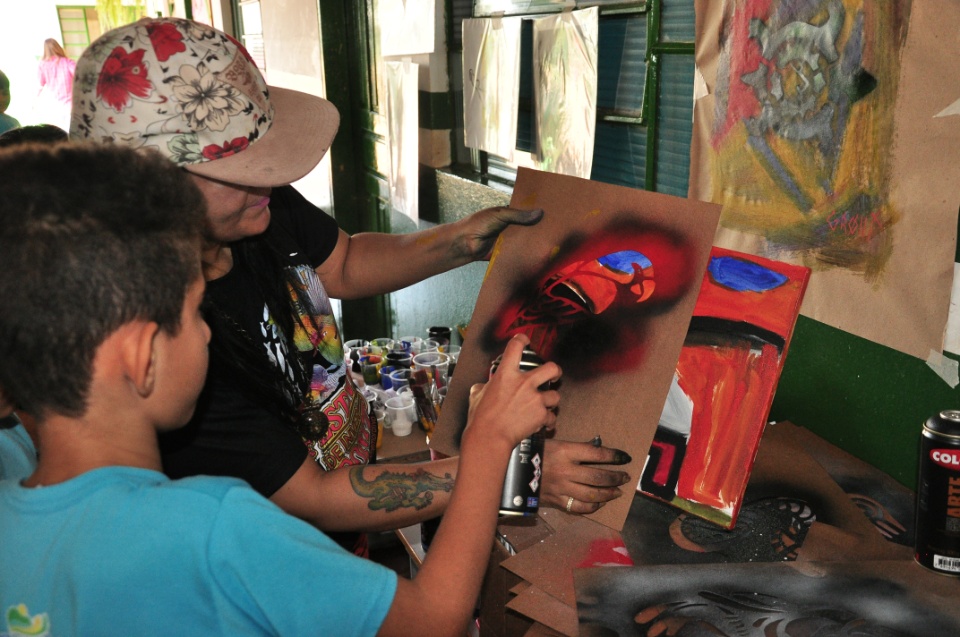 Escola Vitalina Vargas recebe oficinas do 20º Festival de Inverno