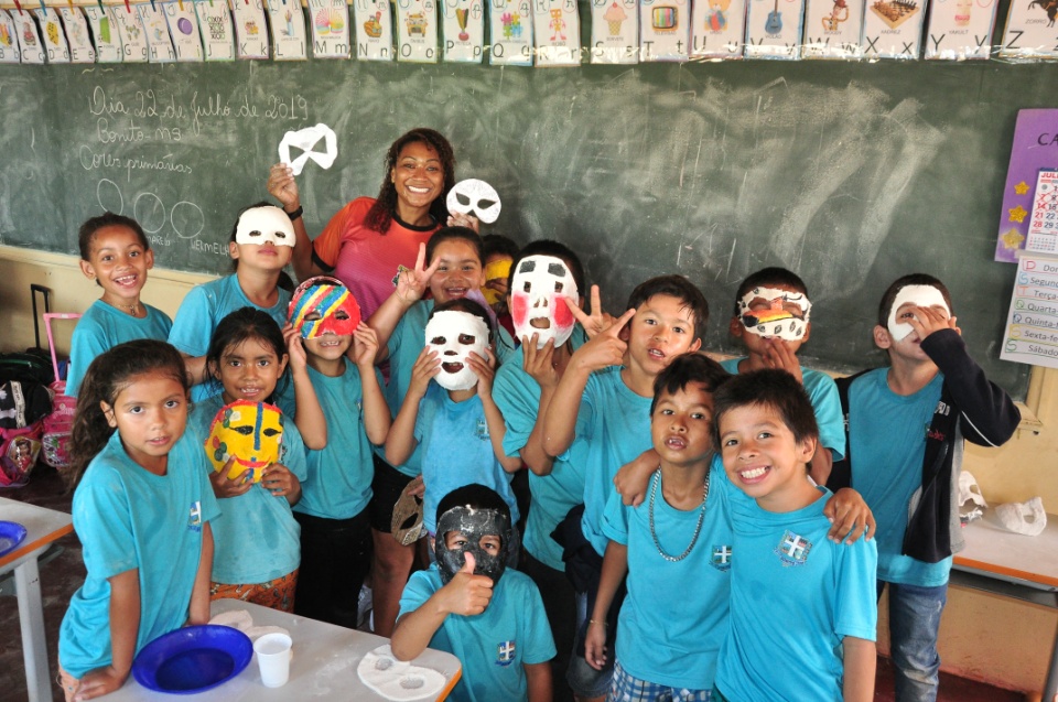 Escola Vitalina Vargas recebe oficinas do 20º Festival de Inverno