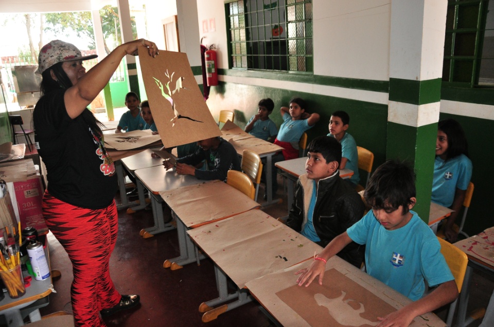 Escola Vitalina Vargas recebe oficinas do 20º Festival de Inverno