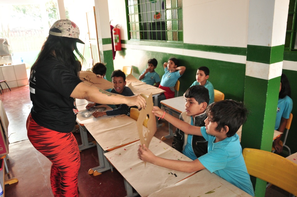Escola Vitalina Vargas recebe oficinas do 20º Festival de Inverno