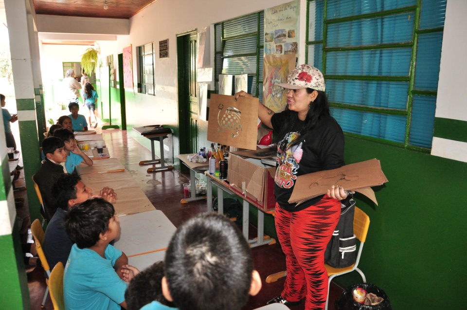 Escola Vitalina Vargas recebe oficinas do 20º Festival de Inverno