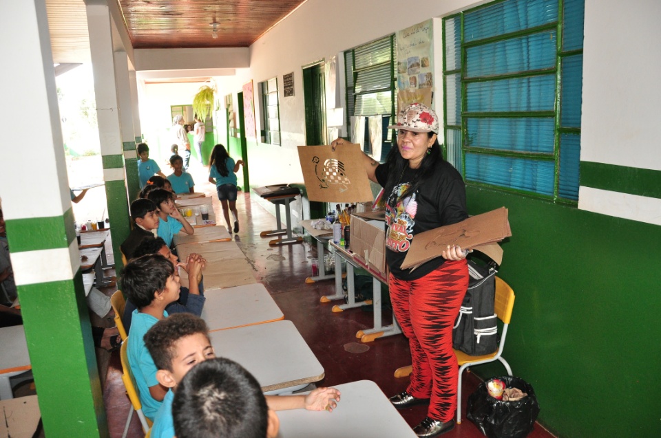 Escola Vitalina Vargas recebe oficinas do 20º Festival de Inverno