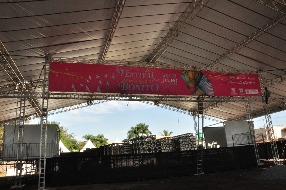 Apresentações musicais no Palco das Águas serão gratuitas