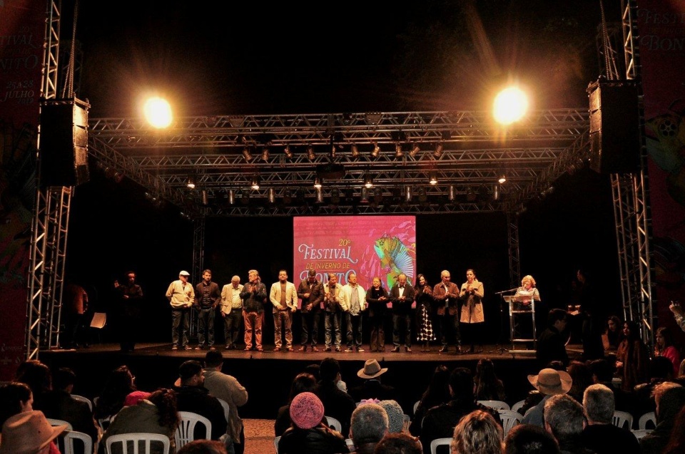 20º Festival de Inverno de Bonito foi aberto nesta quinta-feira