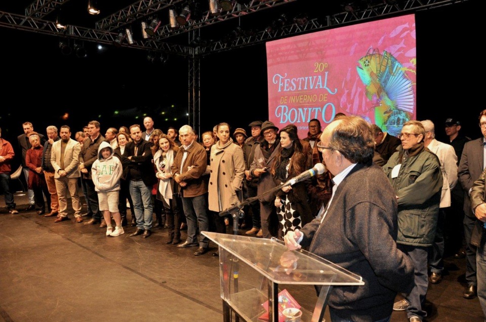 20º Festival de Inverno de Bonito foi aberto nesta quinta-feira