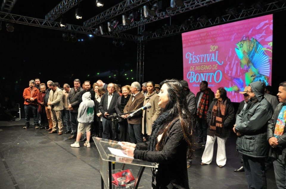 20º Festival de Inverno de Bonito foi aberto nesta quinta-feira