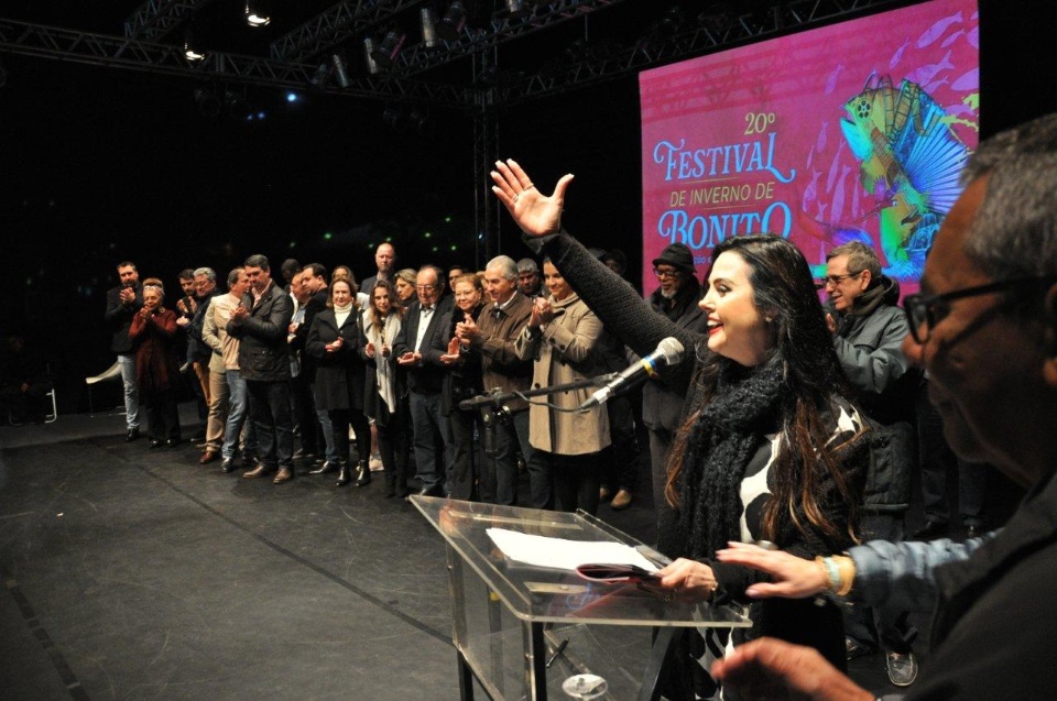 20º Festival de Inverno de Bonito foi aberto nesta quinta-feira