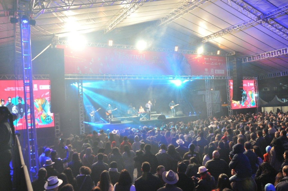 20º Festival de Inverno de Bonito foi aberto nesta quinta-feira