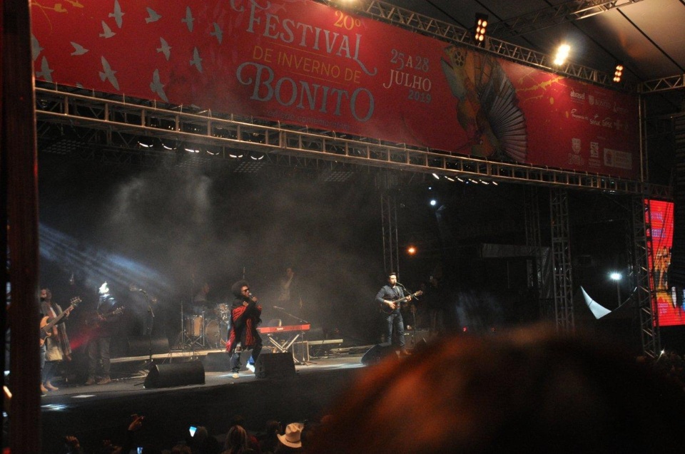 20º Festival de Inverno de Bonito foi aberto nesta quinta-feira