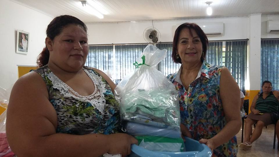 Assistência Social faz entrega de kits bebê para as gestantes participantes do Paif