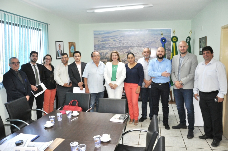 Prefeito Municipal recebe integrantes da Diretoria da OAB de Bonito
