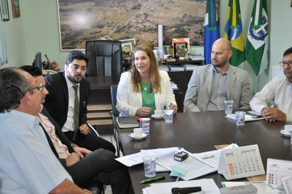 Prefeito Municipal recebe integrantes da Diretoria da OAB de Bonito