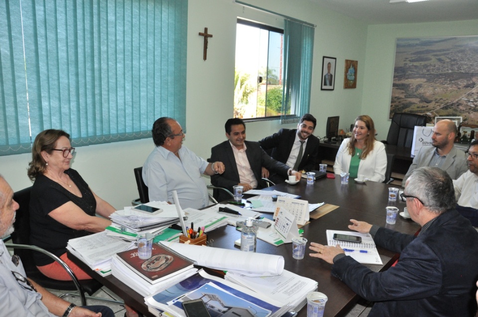 Prefeito Municipal recebe integrantes da Diretoria da OAB de Bonito