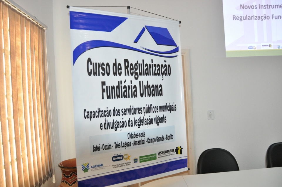 Bonito é sede de Curso de Regularização Fundiária Urbana