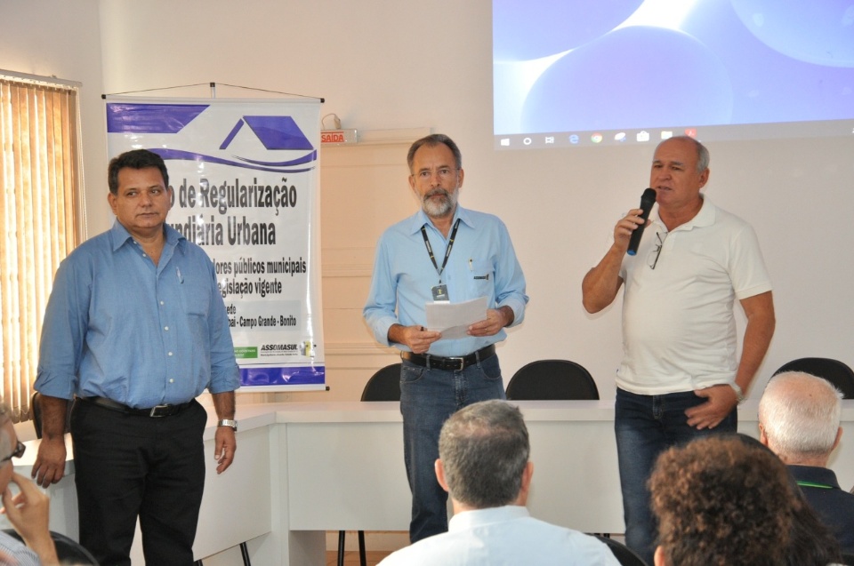 Bonito é sede de Curso de Regularização Fundiária Urbana