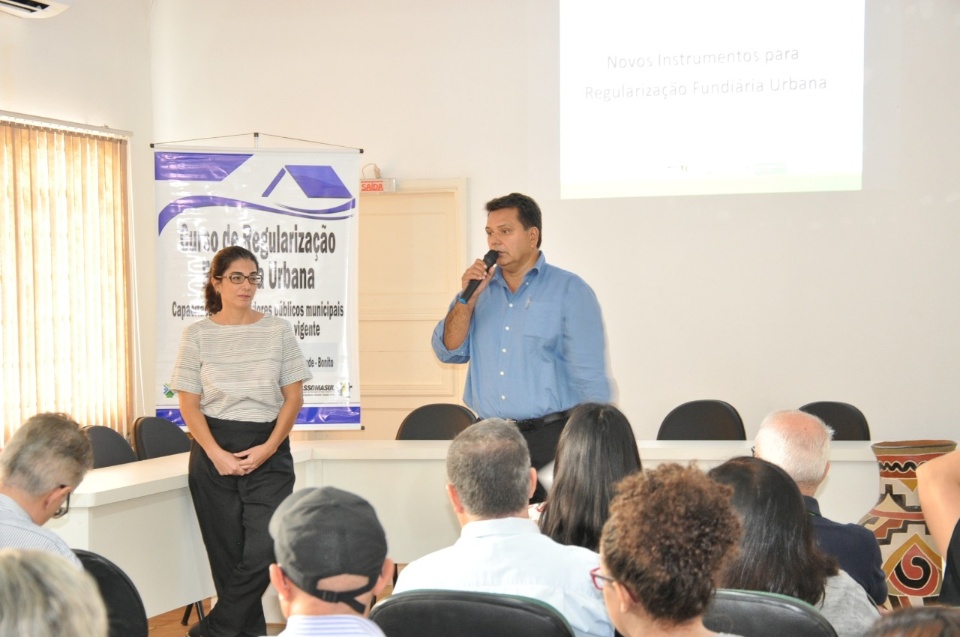 Bonito é sede de Curso de Regularização Fundiária Urbana