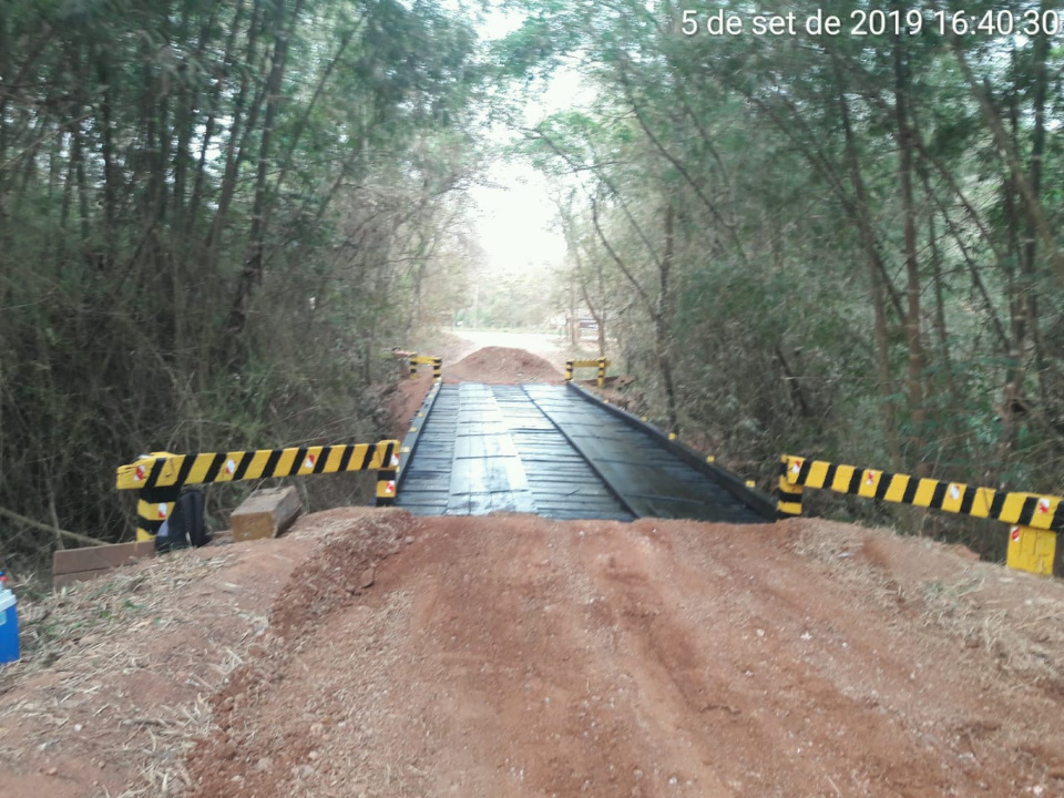 Prefeitura conclui a reforma da Ponte do Matheus
