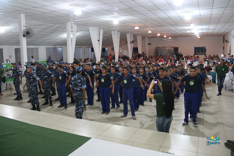 Formatura da Patrulha Mirim Ambiental em Bonito