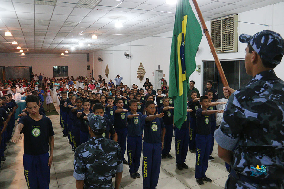Formatura da Patrulha Mirim Ambiental em Bonito