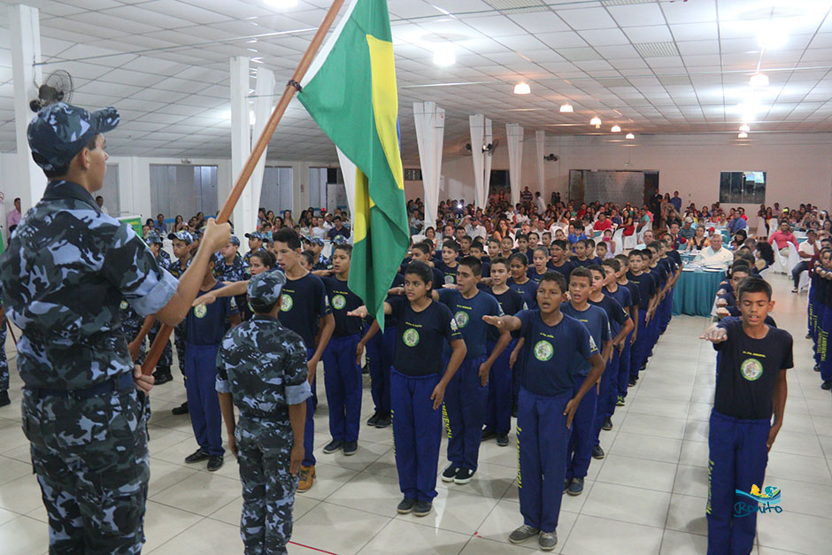 Formatura da Patrulha Mirim Ambiental em Bonito