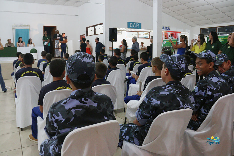 Formatura da Patrulha Mirim Ambiental em Bonito