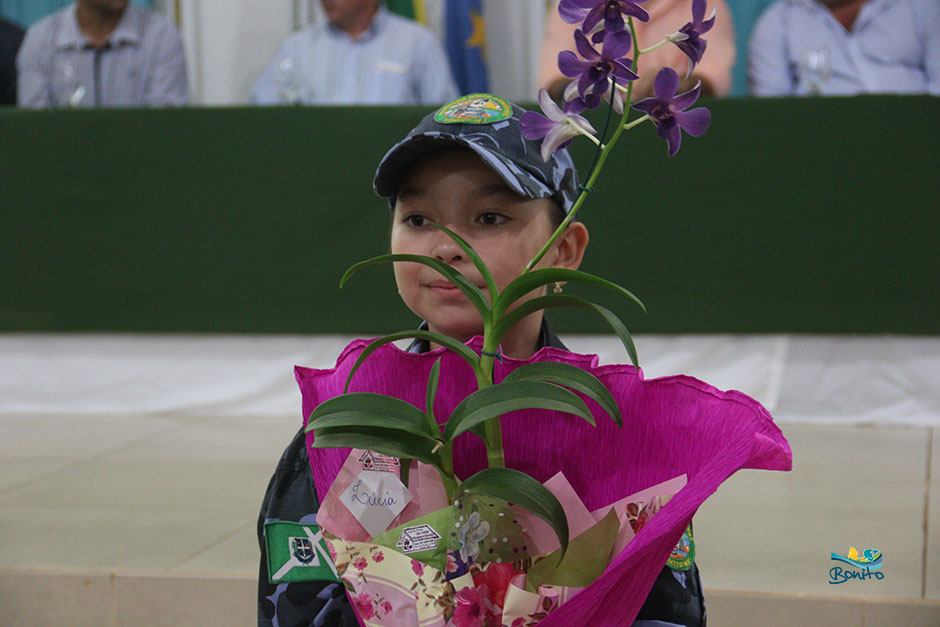 Formatura da Patrulha Mirim Ambiental em Bonito