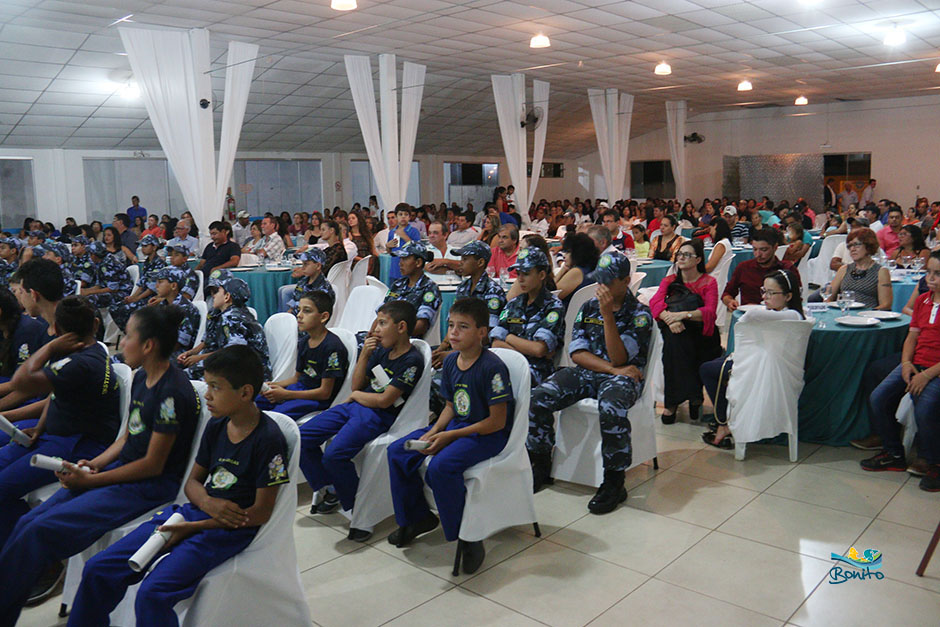 Formatura da Patrulha Mirim Ambiental em Bonito