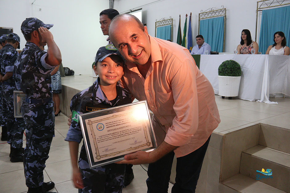 Formatura da Patrulha Mirim Ambiental em Bonito