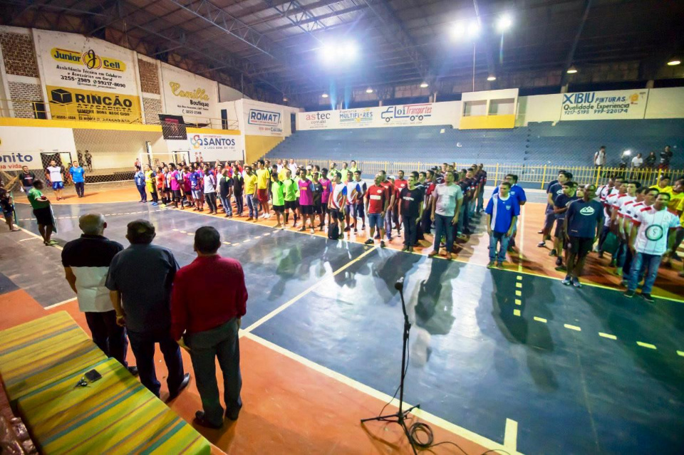 3ª Copa Evangélica de Futsal 2019 foi aberta nesta segunda